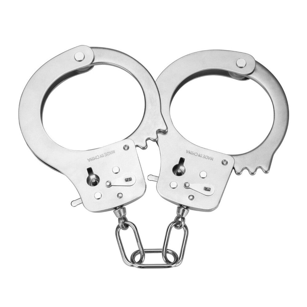 Me You Us Premium Heavy Duty Metal Bondage Handcuffs Default Title > Bondage Gear > Handcuffs