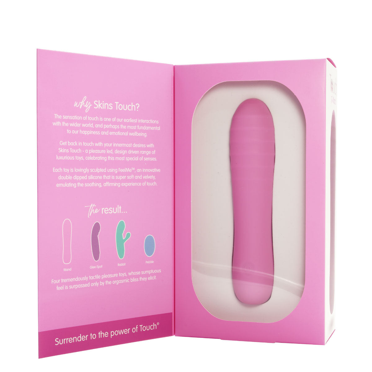 Skins Touch The Wand 165mm Silicone Rechargeable Wand Vibrator > Vibrators > Standard Vibrators