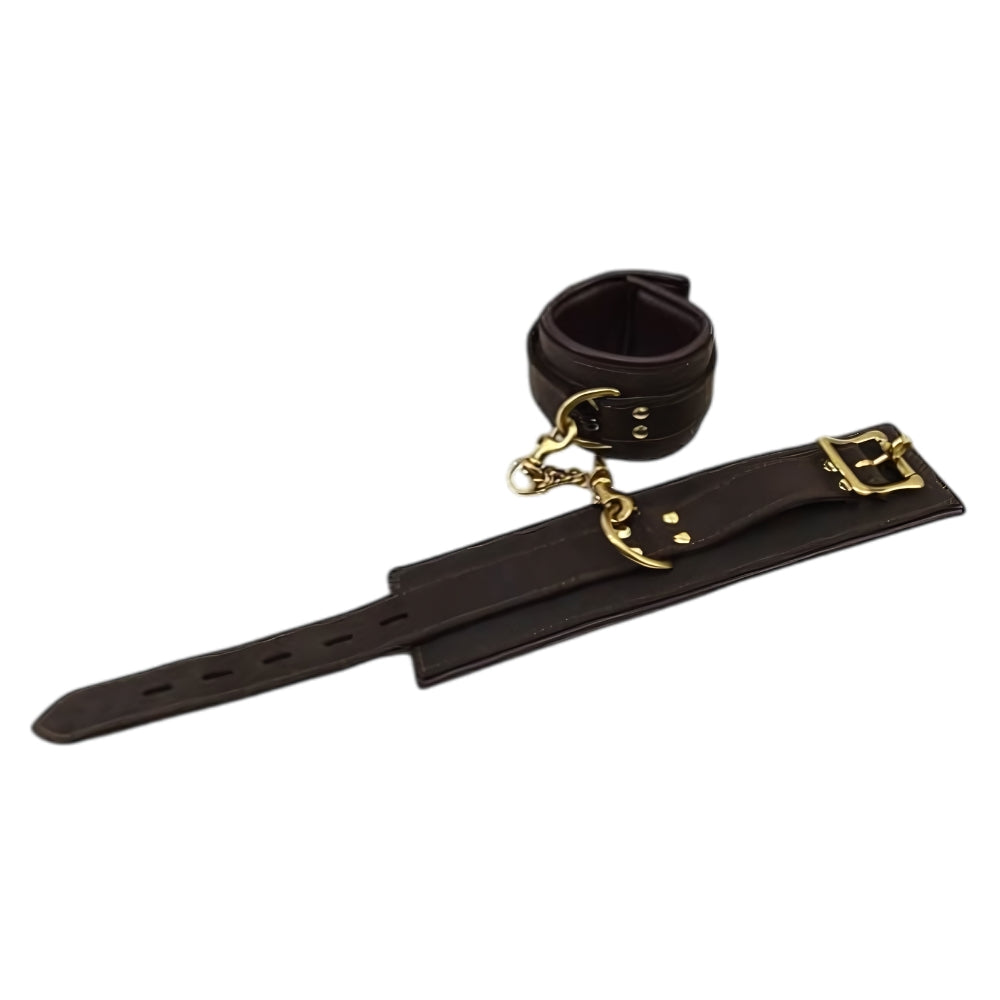 BOUND Nubuck Leather Wrist Restraints – Adjustable Soft Leather Bondage Restraints > Bondage Gear > Restraints