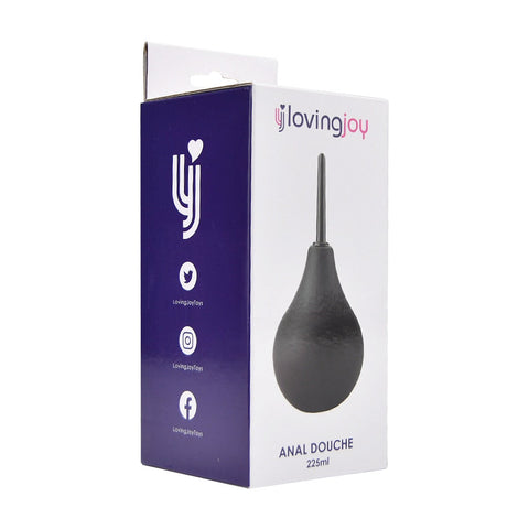 Loving Joy Anal Douche 225ml – Removable Tip Enema Bulb with High-Quality PVC and ABS Tip Anal Douche Douches