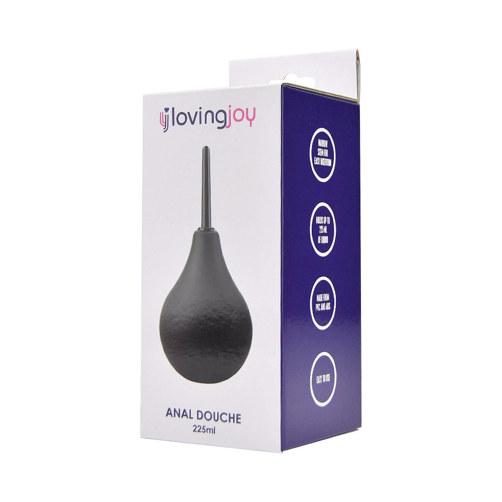 Loving Joy Anal Douche 225ml – Removable Tip Enema Bulb with High-Quality PVC and ABS Tip Anal Douche Douches