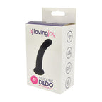 Loving Joy Curved 5 Inch Silicone Dildo with Suction Cup - Harness Compatible > Dildos > Realistic Dildos