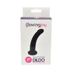 Loving Joy Curved 5 Inch Silicone Dildo with Suction Cup - Harness Compatible > Dildos > Realistic Dildos
