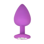 Loving Joy Jewelled Silicone Butt Plug – Large > Anal Range > Jewel Butt Plugs