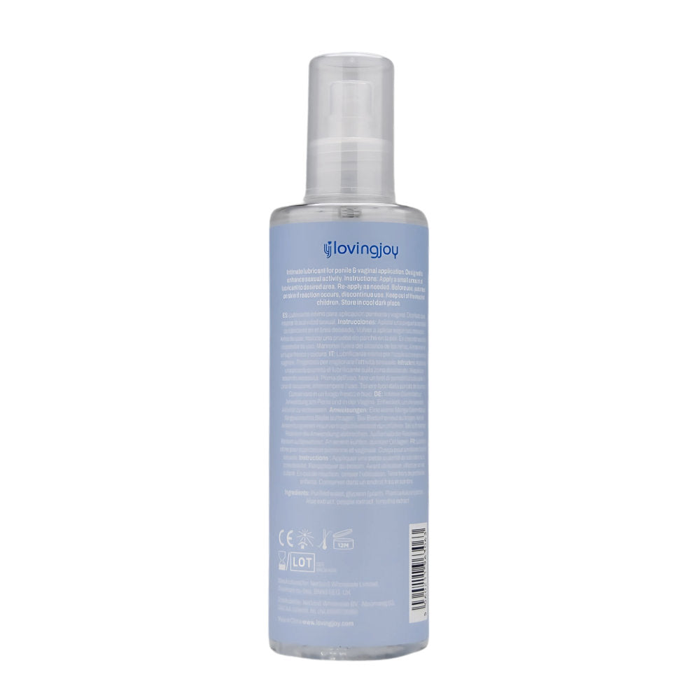 Loving Joy Slide (250ml) Aloe Infused Water-Based Lubricant – Vegan Friendly Intimate Lubricant > Lube > Water Based