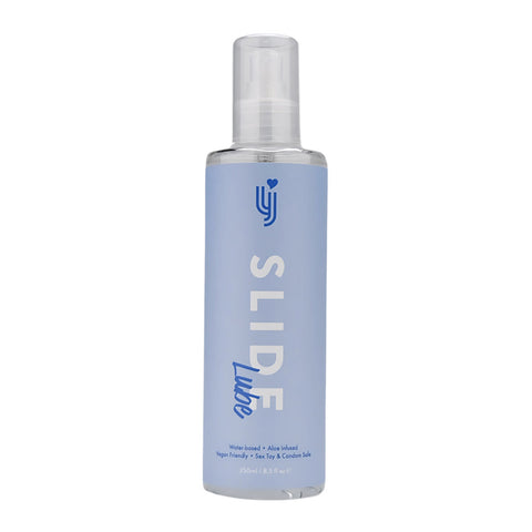 Loving Joy Slide (250ml) Aloe Infused Water-Based Lubricant – Vegan Friendly Intimate Lubricant Default Title Water Based Lube