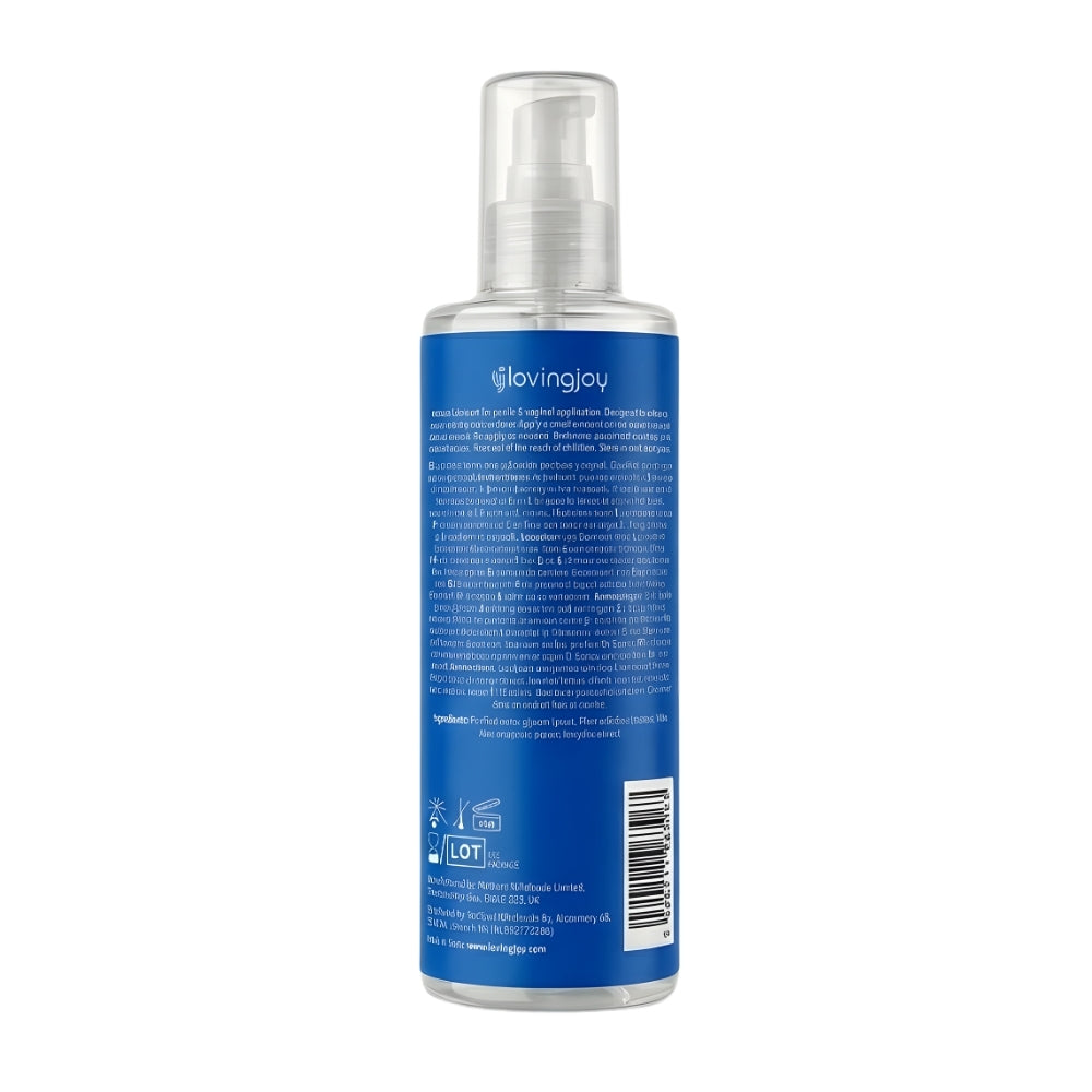 Loving Joy Aloe Infused (250ml) Water-Based Anal Lubricant – Hypoallergenic Vegan Friendly > Lube > Anal