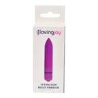 Loving Joy 10 Function Bullet Vibrator – Slim Powerful Stimulator > Sex Toys For Ladies > Clitoral Vibrators and Stimulators