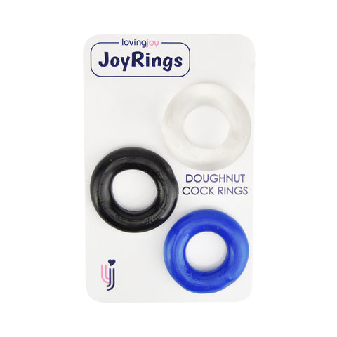JoyRings Doughnut (3 Pack) – Cock Rings COCK RING Set