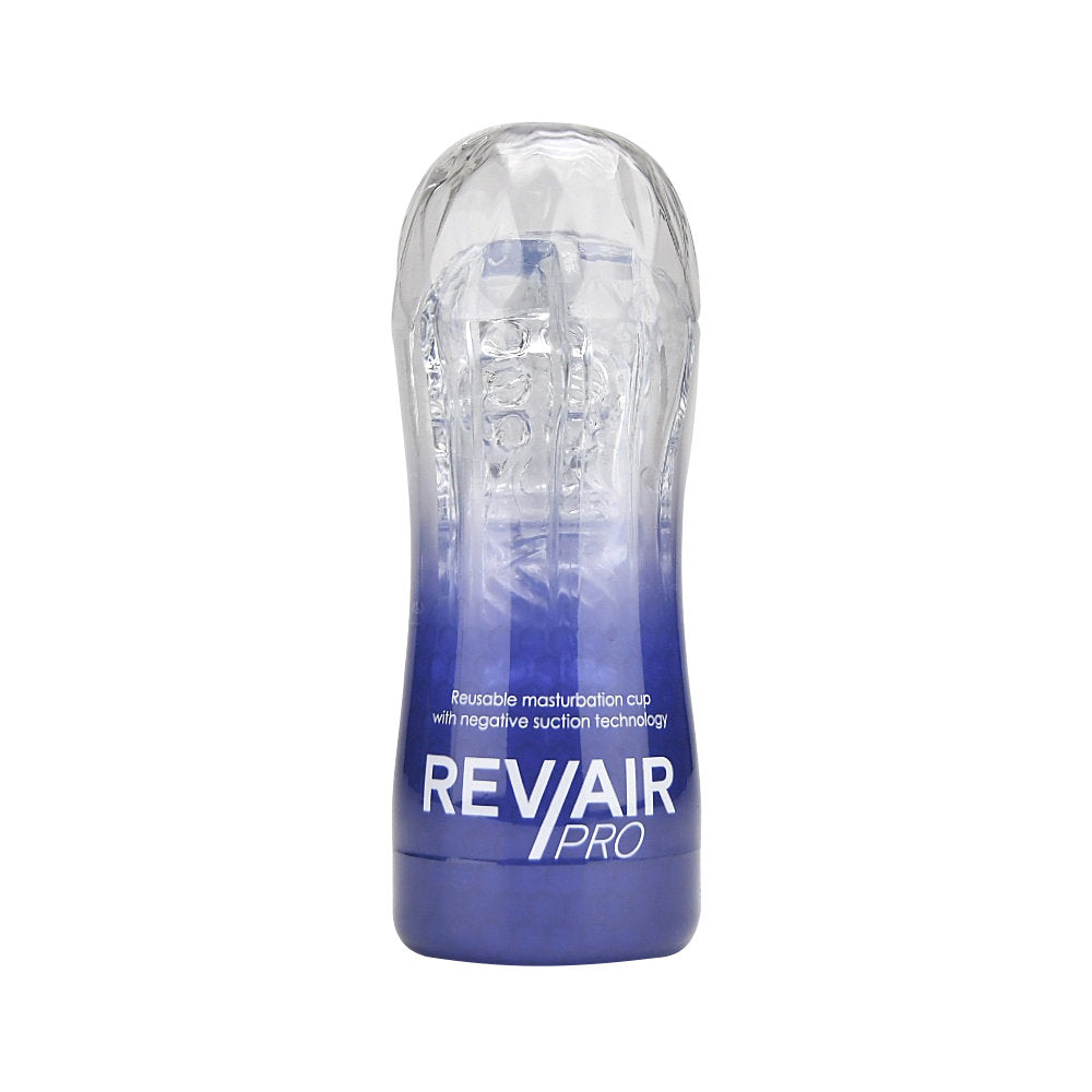 Rev-Air Pro (Transparent) – Reusable Masturbation Cup Default Title > Sex Toys For Men > Masturbators Cup Main image