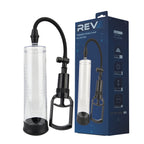 Rev-Pump Trigger Penis Pump 8.5 Inches – Quick-Release 8.5 Inches Length 2.4 Inches Diameter > Pumps > Penis Pumps