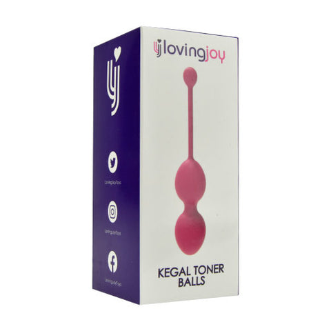 Loving Joy Kegel Toner Balls – Heavy Silicone Kegel Balls 200g Kegel & Pelvic Exercisers