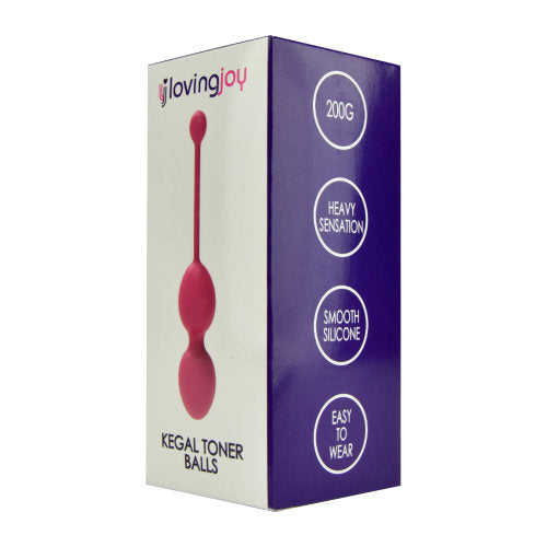 Loving Joy Kegel Toner Balls – Heavy Silicone Kegel Balls 200g Kegel & Pelvic Exercisers