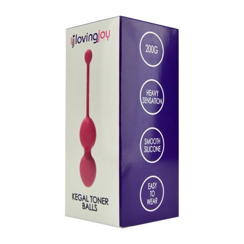 Loving Joy Kegel Toner Balls – Heavy Silicone Kegel Balls 200g Kegel & Pelvic Exercisers