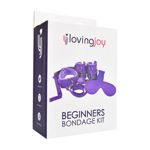 Loving Joy Beginner's Bondage Kit (Purple) – 8 Piece Bondage Kit > Bondage Gear > Bondage Kits