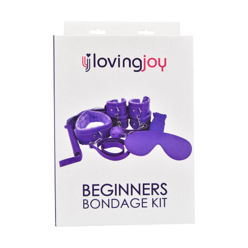 Loving Joy Beginner's Bondage Kit (Purple) – 8 Piece Bondage Kit > Bondage Gear > Bondage Kits