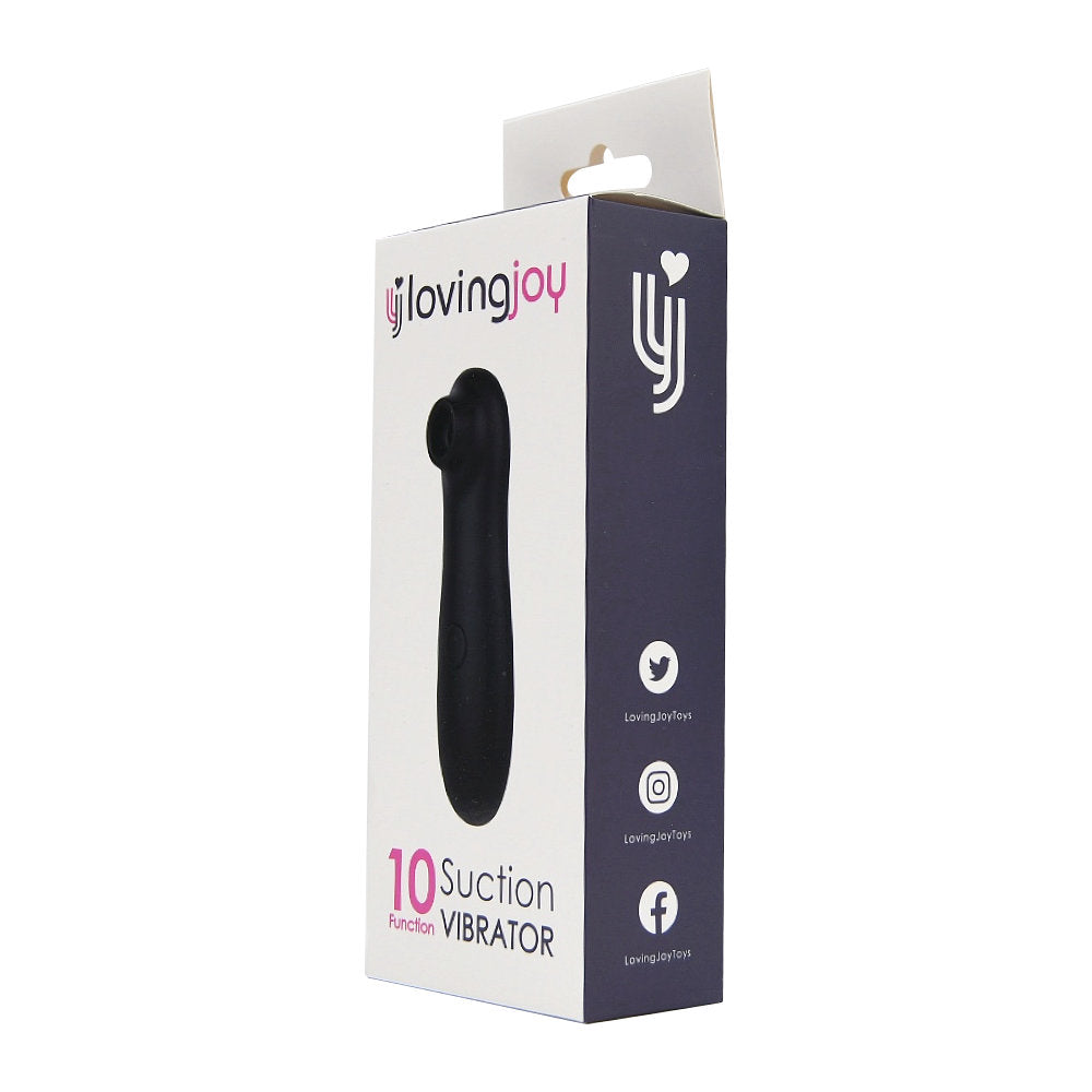 Loving Joy Clitoral Suction Vibrator – 10 Function Travel Vibrator > Sex Toys For Ladies > Air Pulsation