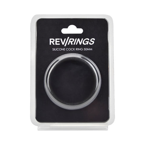 Rev-Rings Silicone Cock Ring (50 mm) – Stretchy Silicone Cock Ring COCK RINGS