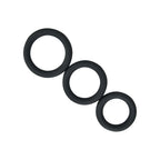 Loving Joy Thick Silicone Cock Rings 3 Pack (Grey) – Stretchy Comfortable Cock Rings Default Title > Cock Ring > Sets