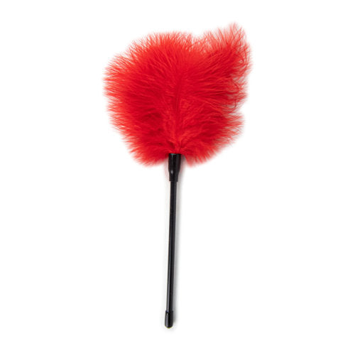 Bound to Please Feather Tickler (Red) – Sensory Play Feather Tickler Default Title > Bondage Gear > Ticklers