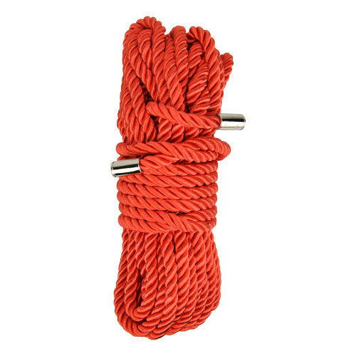 Bound to Please Silky Bondage Rope (Red) – 10 Meter Bondage Rope Default Title > Bondage Gear > Rope