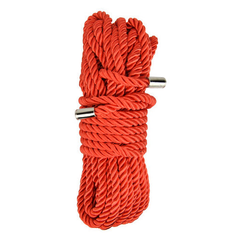 Bound to Please Silky Bondage Rope (Red) – 10 Meter Bondage Rope Default Title Rope