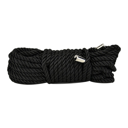 Bound to Please Silky Bondage Rope 10 Meter Black – Silky Strong Bondage Rope Rope