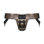 Strap On Me Leatherette Harness Metallic Finish Adjustable Strap-On Harness Bronze > Dildos > Strap On Harnesses