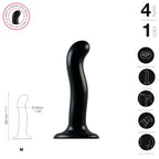 Strap On Me Curved Prostate and G Spot Dildo 7.1 Inch – Ergonomic Design Dildo > Dildos > Strap On Dildos