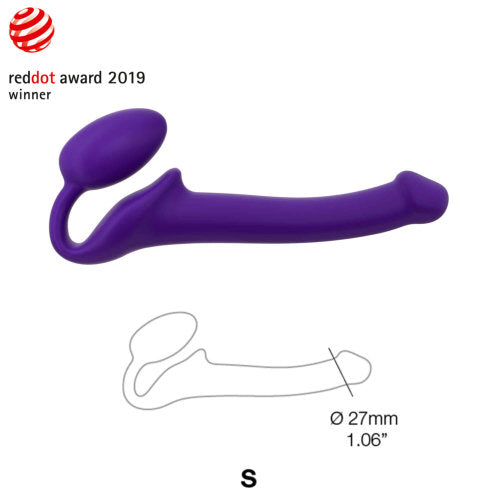 Strap On Me Semi-Realistic Bendable Silicone Strap-On – Small | Medium > Dildos > Strapless Strap Ons
