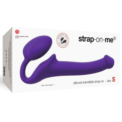 Strap On Me Semi-Realistic Bendable Silicone Strap-On – Flexible Non-Vibrating Strap-On > Dildos > Strapless Strap Ons