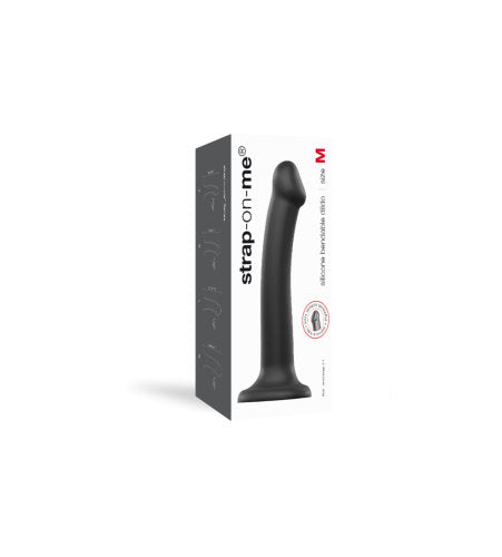 Strap On Me Semi-Realistic Dual Density Bendable Silicone Dildo with Suction Cup – Medium > Dildos > Realistic Dildos
