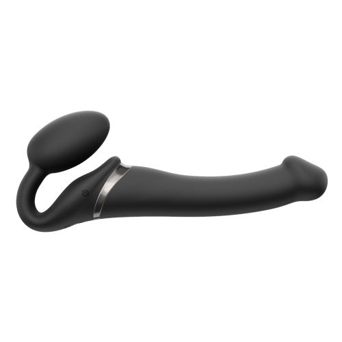 Strap On Me Vibrating Bendable Strap-On – Rechargeable Silicone Strap-On with Remote Control > Dildos > Strap On Dildos