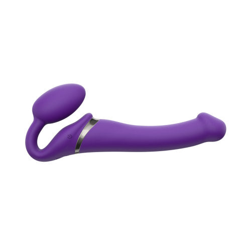 Strap On Me Vibrating Bendable Strap-On – Rechargeable Silicone Strap-On with Remote Control > Dildos > Strap On Dildos