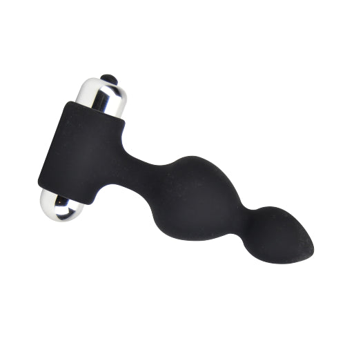 Loving Joy 10 Function Vibrating Anal Beads – Silicone Vibrating Anal Beads 3.25 Inch Insertable Length Beads