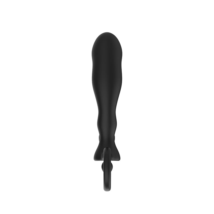 Rev-Pro Classic (Black) – Ergonomic 11cm Prostate Massager with Rippled Design Prostate Massagers