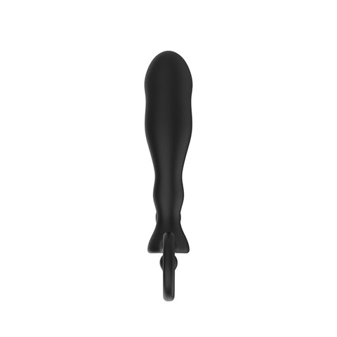 Rev-Pro Classic (Black) – Ergonomic 11cm Prostate Massager with Rippled Design Prostate Massagers
