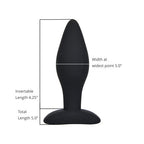 Loving Joy Silicone Anal Plug Large – Silicone Butt Plug with 10.5cm Length and 12.5cm Circumference > Anal Range > Butt Plugs