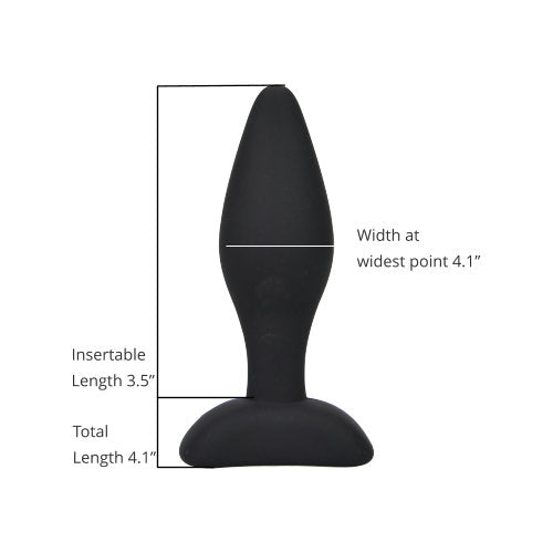 Loving Joy Silicone Anal Plug Medium – Silicone Butt Plug Insertable Length 9 cm Diameter 3.3 cm Butt Plugs
