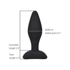 Loving Joy Silicone Anal Plug Medium – Silicone Butt Plug Insertable Length 9 cm Diameter 3.3 cm > Anal Range > Butt Plugs