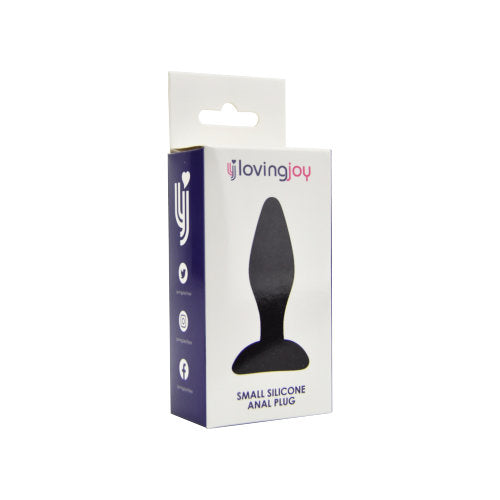 Loving Joy Silicone Anal Plug Small – Silicone Small Butt Plug with 7.5cm Length and 8.5cm Circumference Butt Plugs