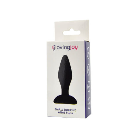 Loving Joy Silicone Anal Plug Small – Silicone Small Butt Plug with 7.5cm Length and 8.5cm Circumference Butt Plugs