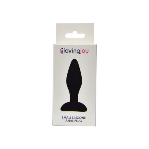 Loving Joy Silicone Anal Plug Small – Silicone Small Butt Plug with 7.5cm Length and 8.5cm Circumference Butt Plugs