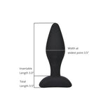 Loving Joy Silicone Anal Plug Small – Silicone Small Butt Plug with 7.5cm Length and 8.5cm Circumference > Anal Range > Butt Plugs
