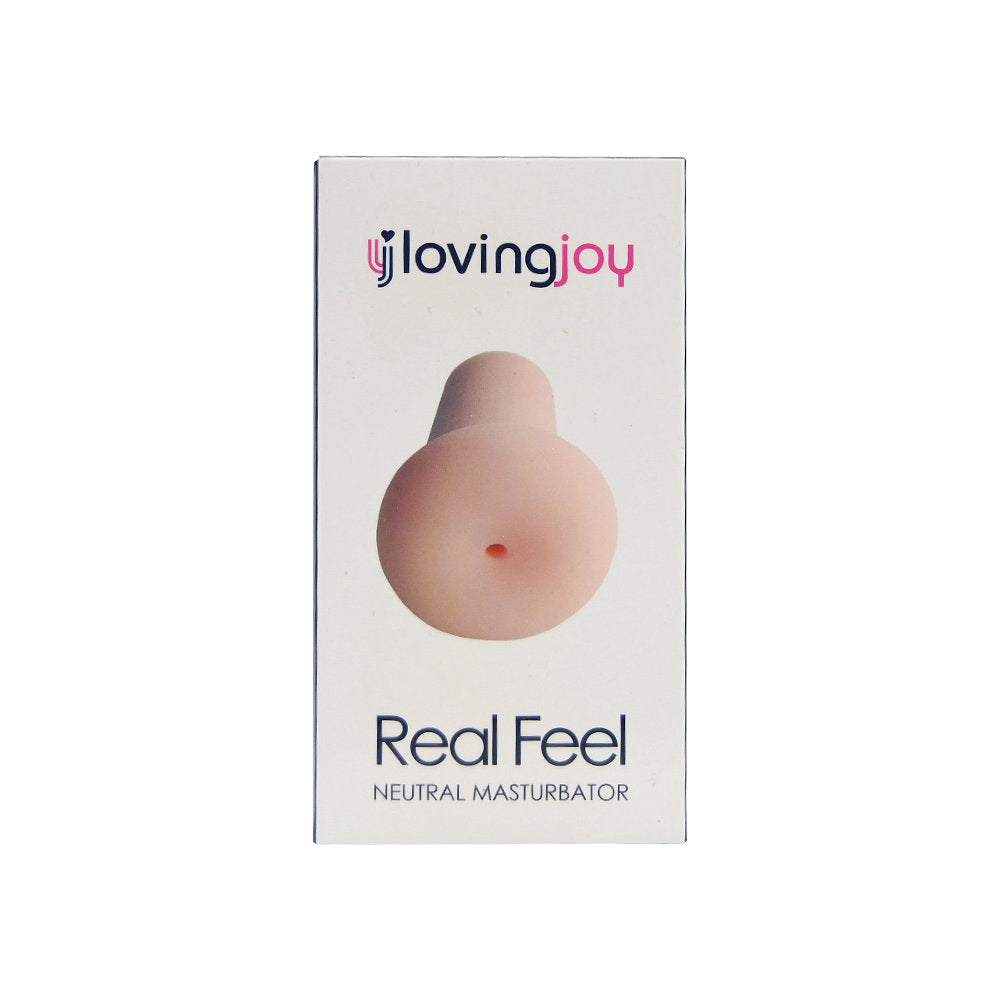 Loving Joy Real Feel Neutral Male Masturbator – Textured Internal Canal Masturbation Aid > Sex Toys For Men > Masturbators Manual