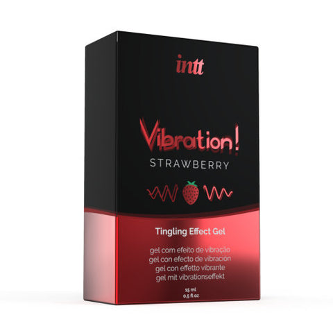 Intt Vibration Strawberry Flavour – Liquid Vibrator ENHANCERS