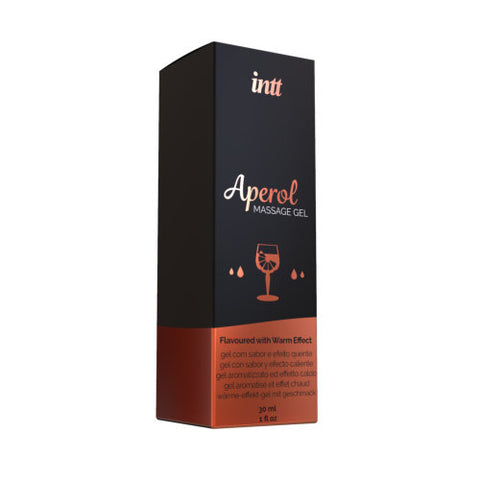 Intt Aperol Flavour Massage Gel – Kissable Massage Gel Massage Oil