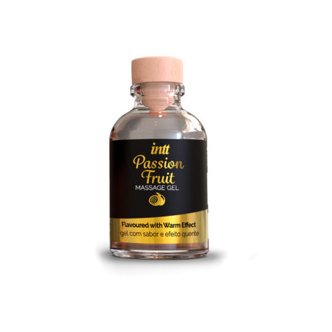 Intt Passion Fruit Flavored Massage Gel – Kissable Sensual Massage Gel Massage Oil