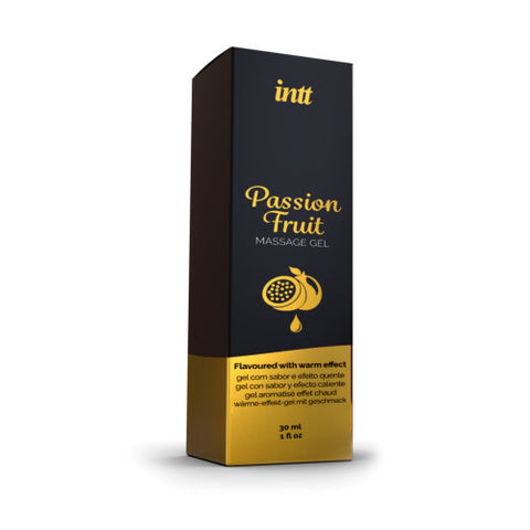 Intt Passion Fruit Flavored Massage Gel – Kissable Sensual Massage Gel Massage Oil