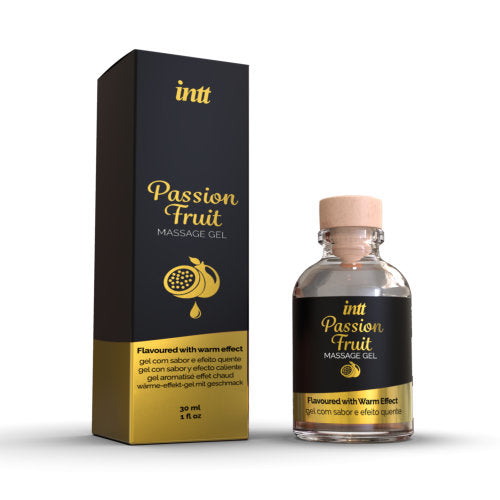 Intt Passion Fruit Flavored Massage Gel – Kissable Sensual Massage Gel Default Title Massage Oil